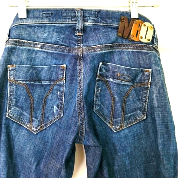 Miss Sixty Style Shock Women's Distressed Denim Jeans Size 27 - Picture 9 of 16